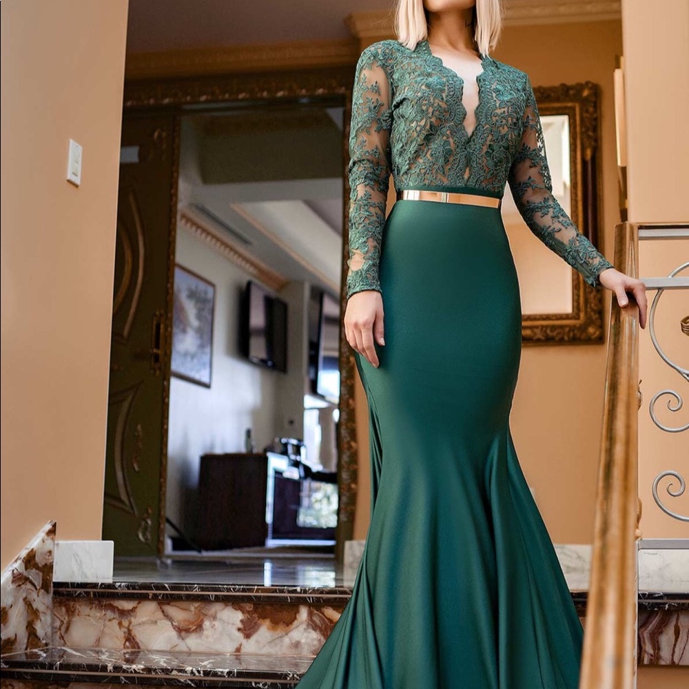 burgundy Jessica Angel Gowns. New/worn.